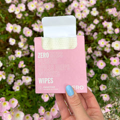 Zero plastic free wipes in size small pocket pack 